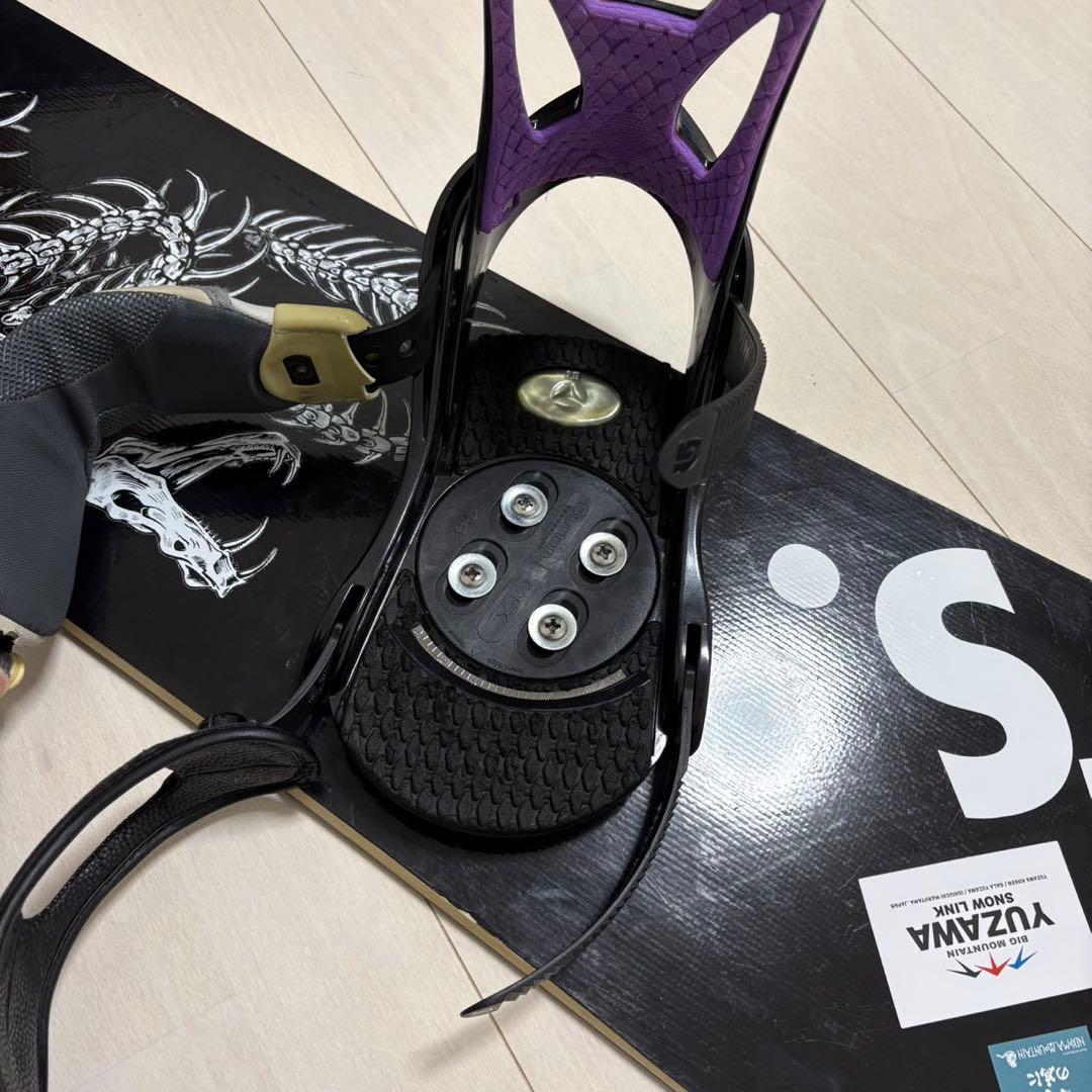 YES イエス BURTON バートン スノーボード バインディング セット