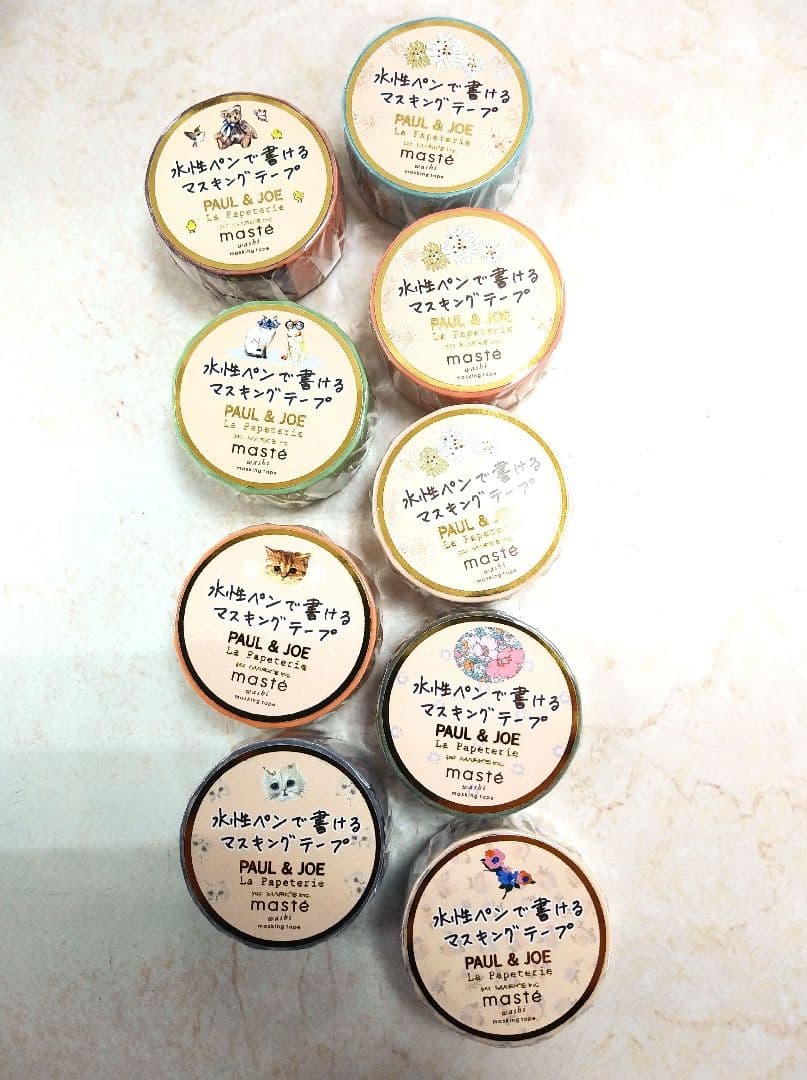 49　ポール&ジョー★マスキングテープ　パイロット