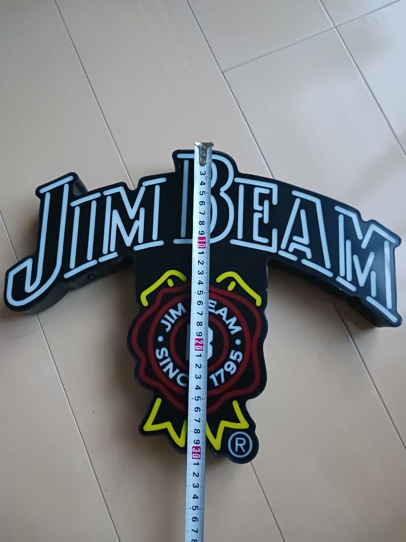 ジムビーム　ネオン　看板　ライト