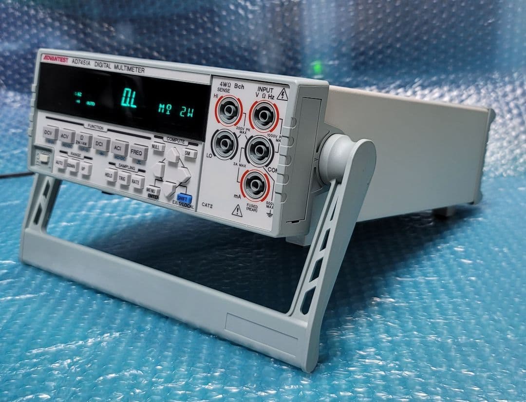 動作良好 ADVANTEST AD7451A デジタルマルチメーター