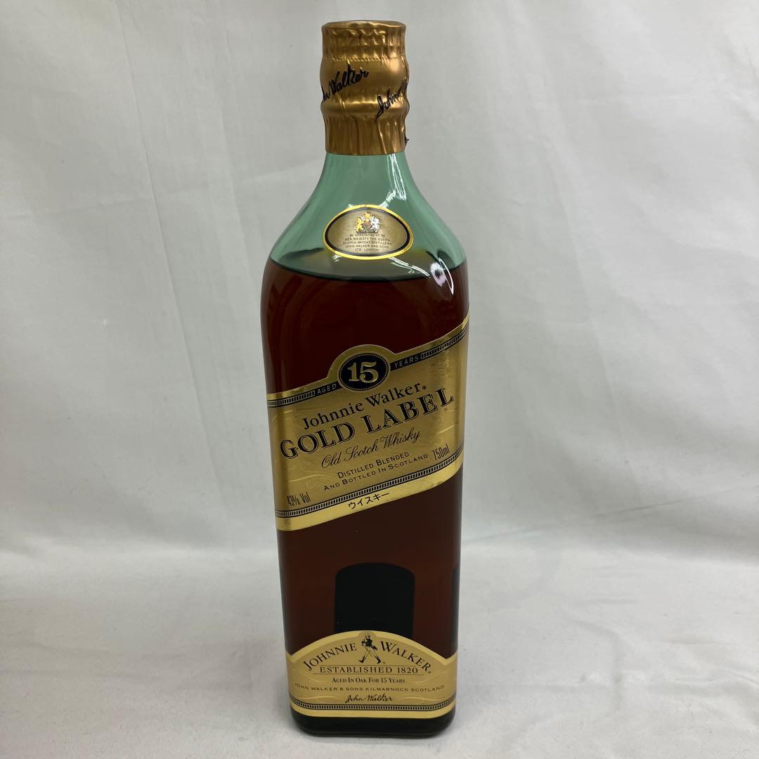 【未開封】ジョニーウォーカー ゴールドラベル15年 ウイスキー