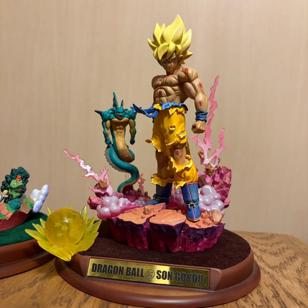 ドラゴンボール フィギュア ガレージキット 3種セット 悟空 ピッコロ ジオラマ