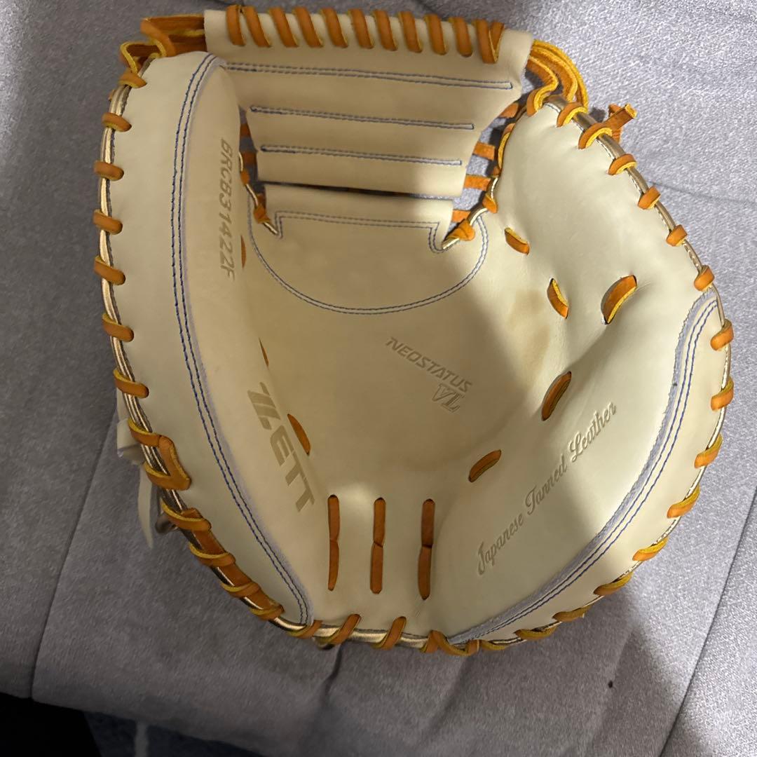 ZETT ゼット ネオステイタスVL （小林タイプ）軟式キャッチャーミット捕手用