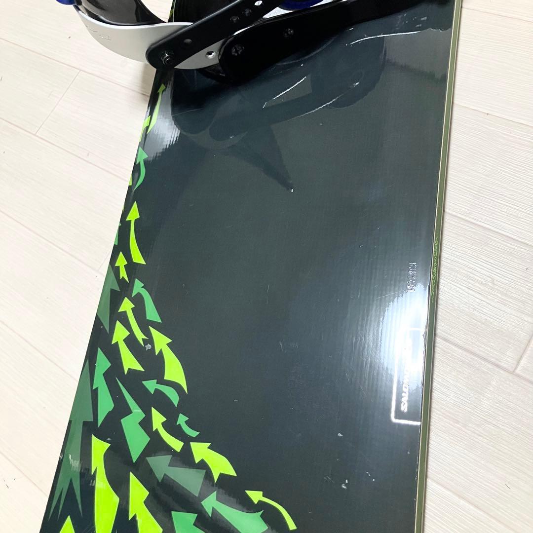 バック付/SALOMON SEQUENCEサロモンスノーボード152/バイン約M
