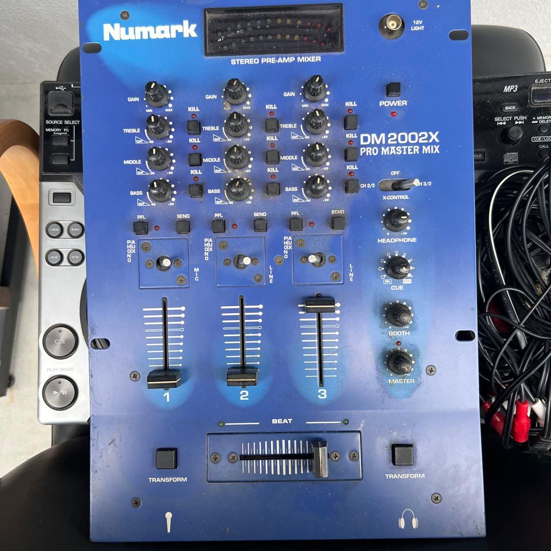 Pioneer CDJ-400 Numark DM2002Xプロマスターミキサー