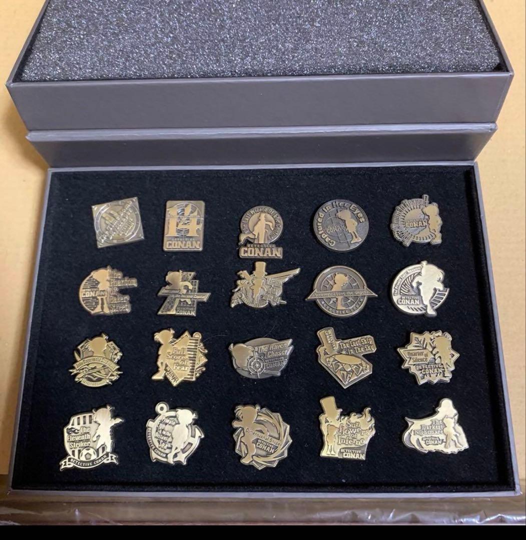 名探偵コナン 15周年 20周年1997-2016 ピンバッジ 2個 特典