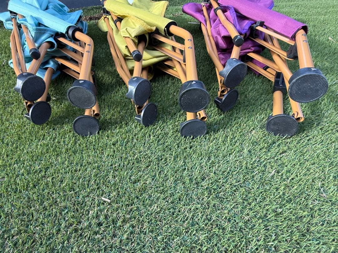 LOGOS あぐらチェア 3色展開　3脚セット