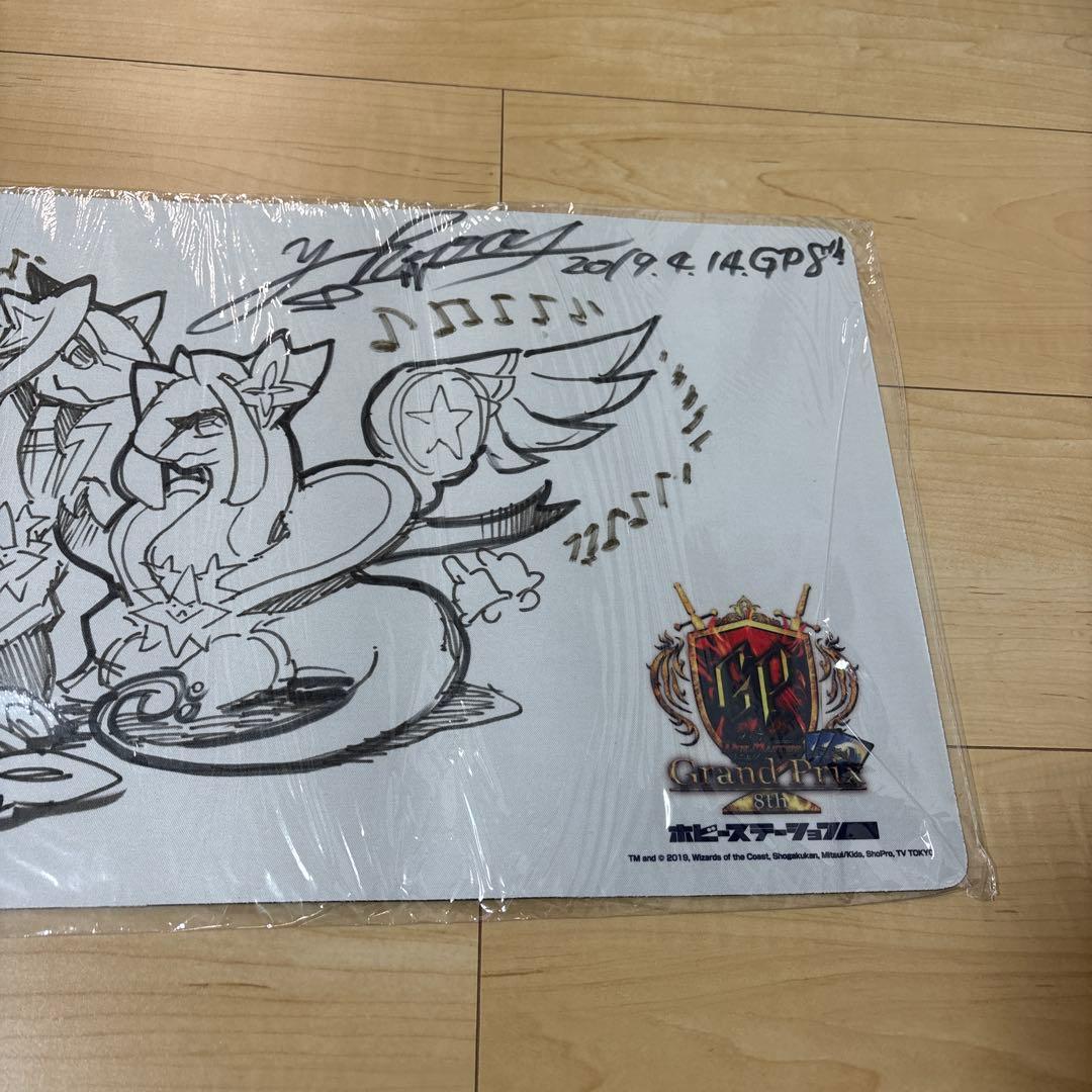 超希少　ラフルル　カラフルベル　自筆プレイマット　Yuukoo009先生