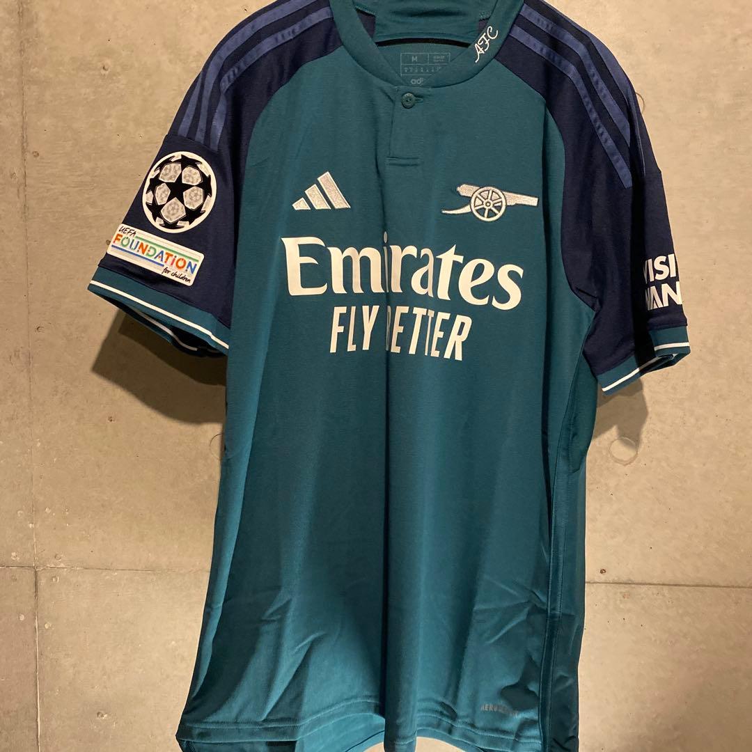 ホワイト　アーセナル　 23/24　サード 　CL仕様