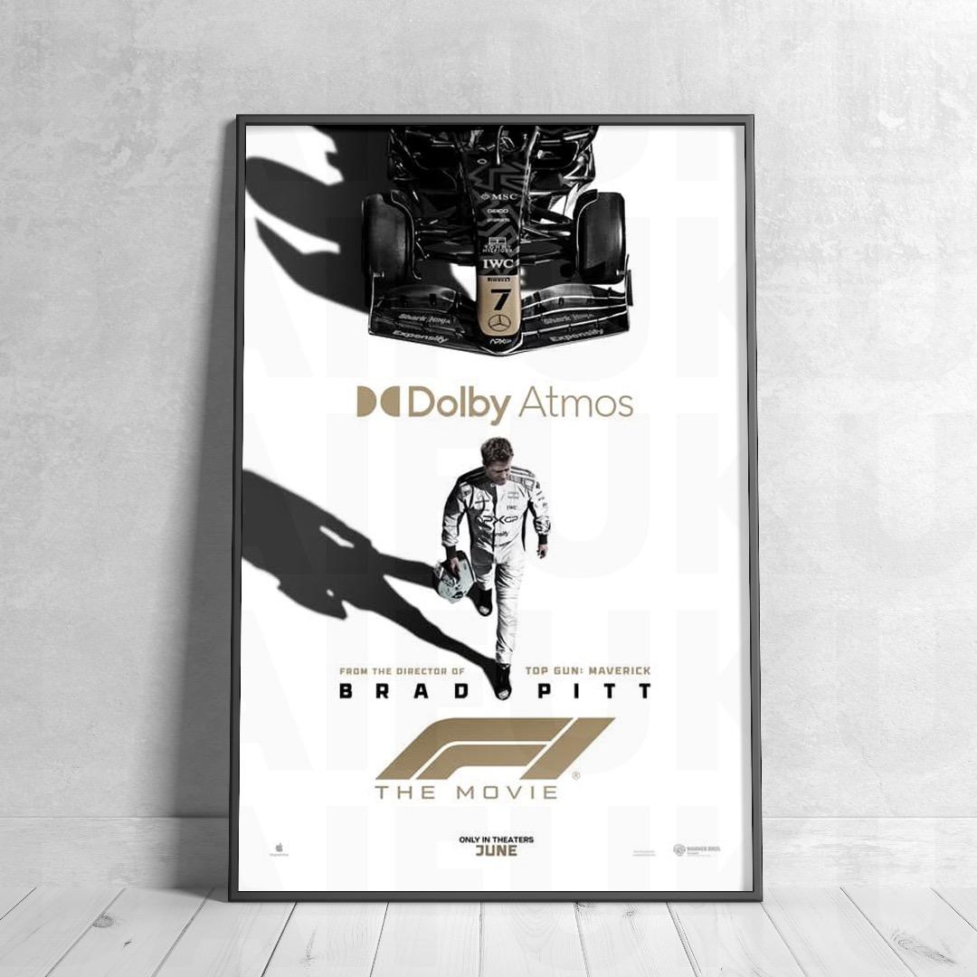 【映画館用両面ポスター】F1/エフワン Dolby Atmos Ver. ブラピ