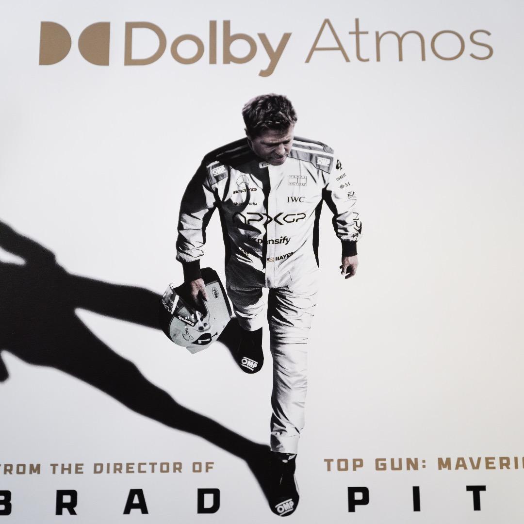 【映画館用両面ポスター】F1/エフワン Dolby Atmos Ver. ブラピ