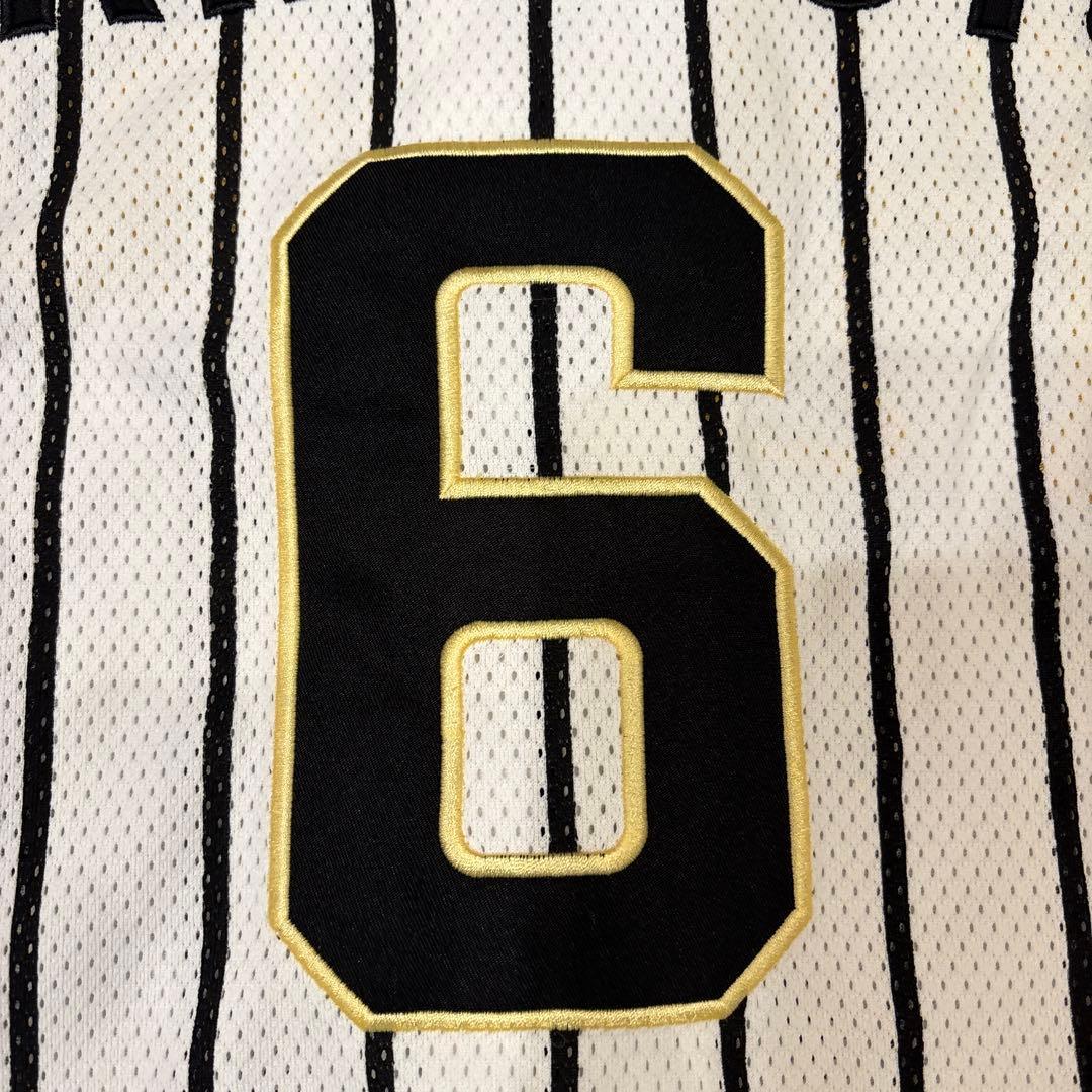 【極美品】阪神タイガース 金本知憲 ユニフォーム 刺繍 Lサイズ