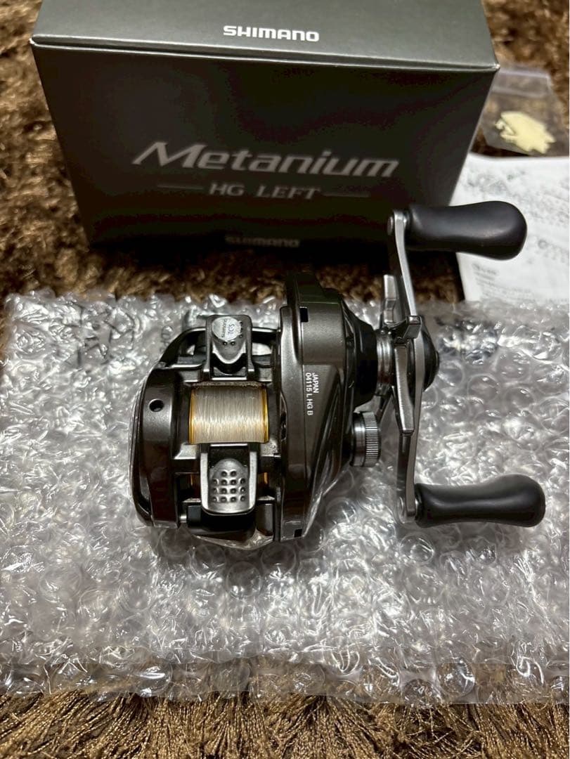 シマノ メタニウムHG LEFT KTFネオスプールver3 ゴールド