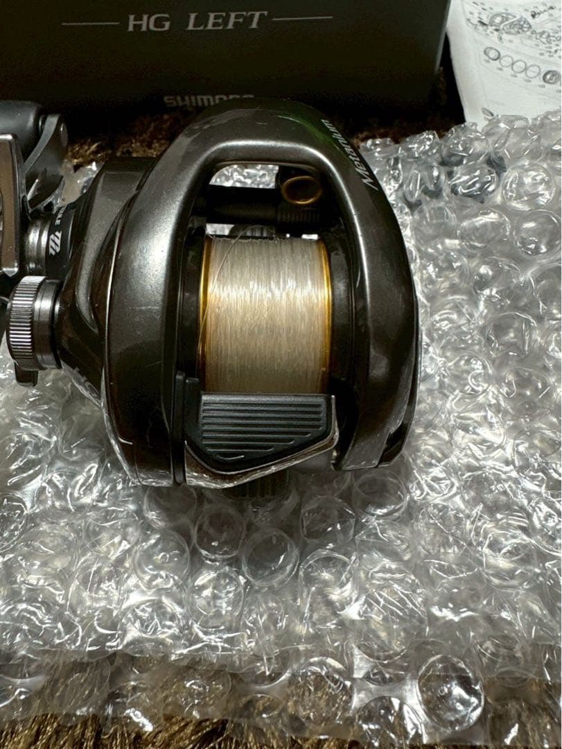 シマノ メタニウムHG LEFT KTFネオスプールver3 ゴールド