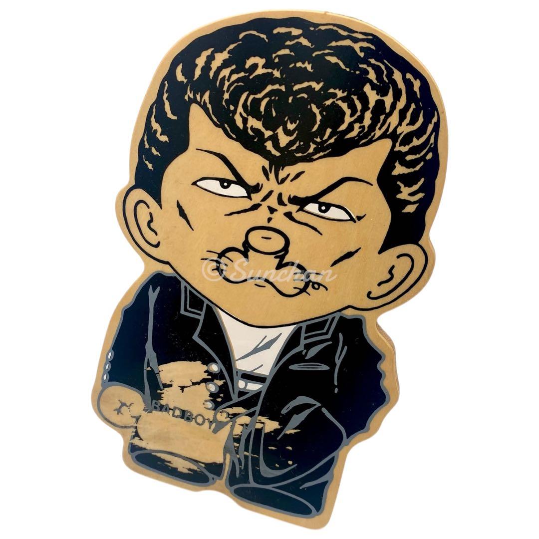 【当時物】 BE-BOP ビー・バップ・ハイスクール 木製スタンド 昭和レトロ