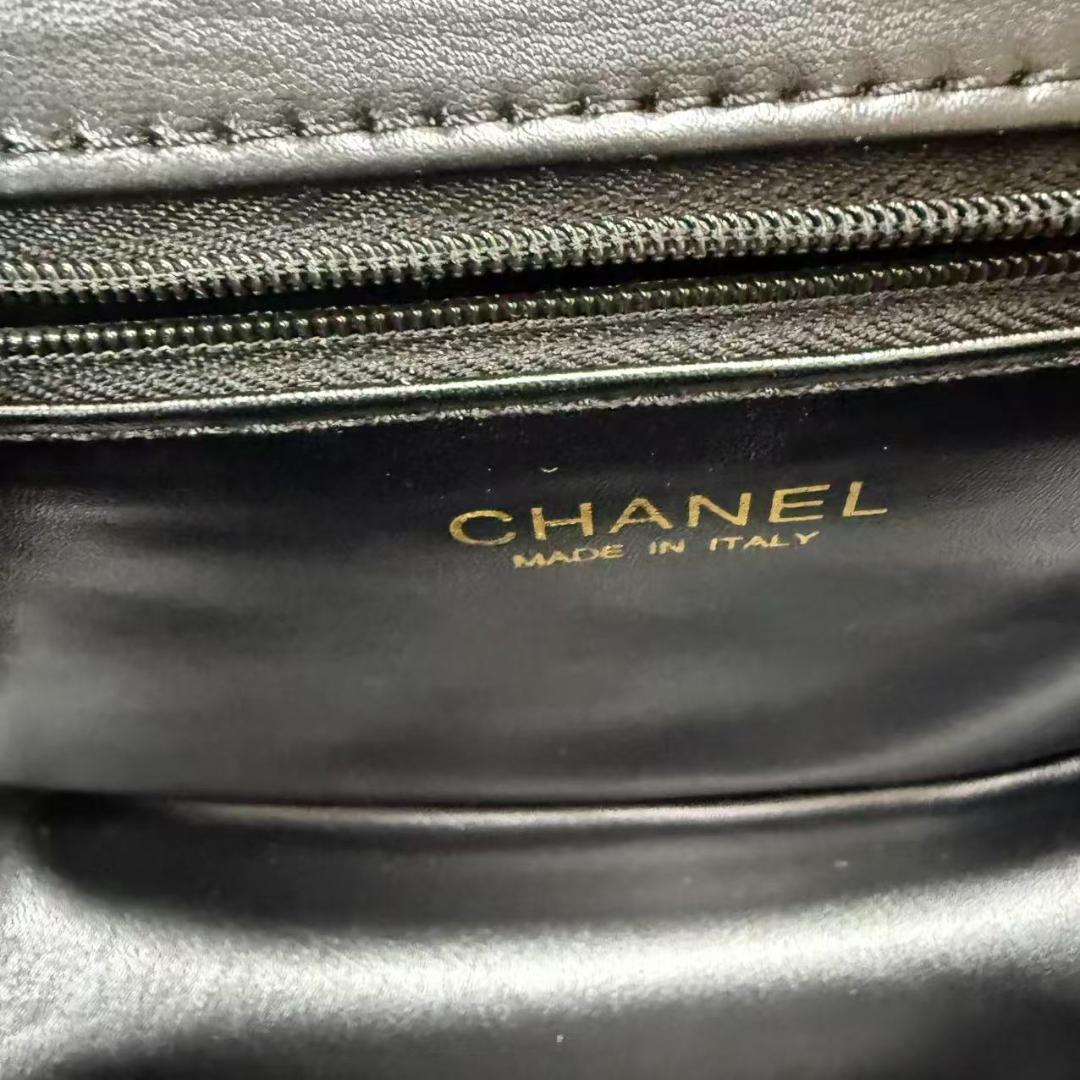 状態良好 ✨ cHaNeL✨ブラックレザーキルティングバッグ