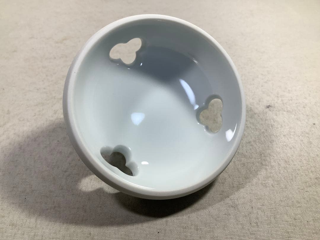 有田焼　白磁　香炉　井上萬二　現代作家