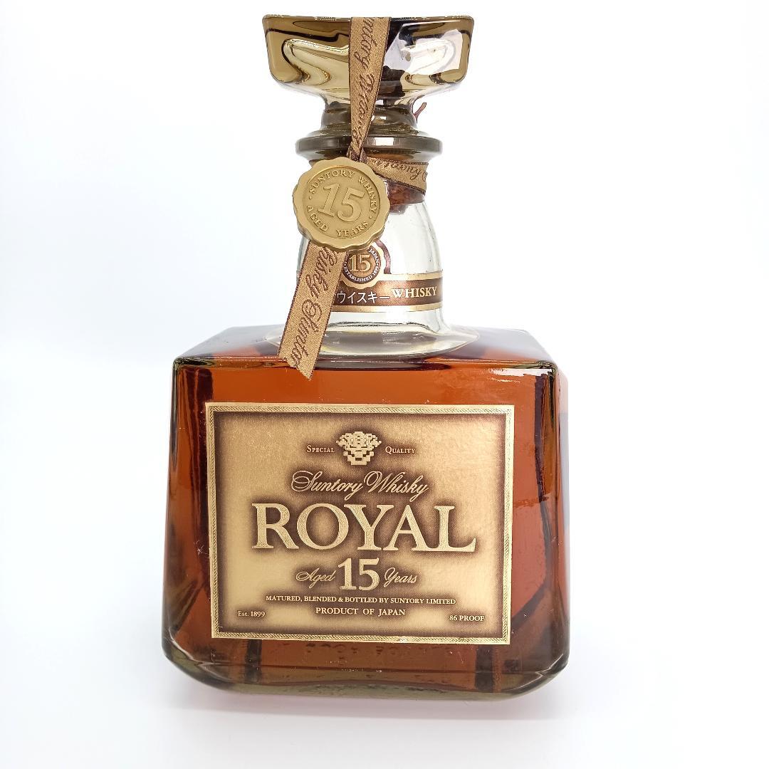 Suntory  サントリー ウイスキー ローヤル 15年 ゴールド