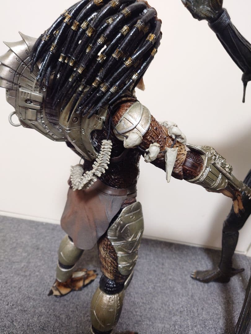 【ジャンク品】1/4 エイリアンVS プレデター フィギュアセット