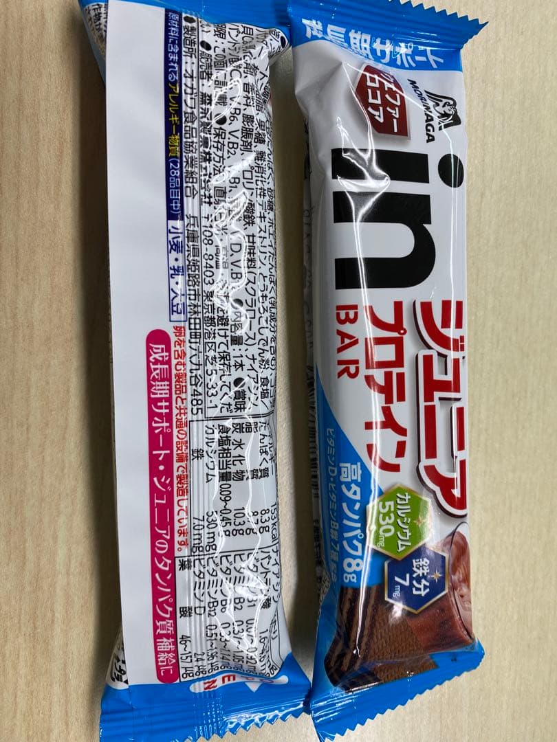 ジュニアプロテインBAR（森永）*144