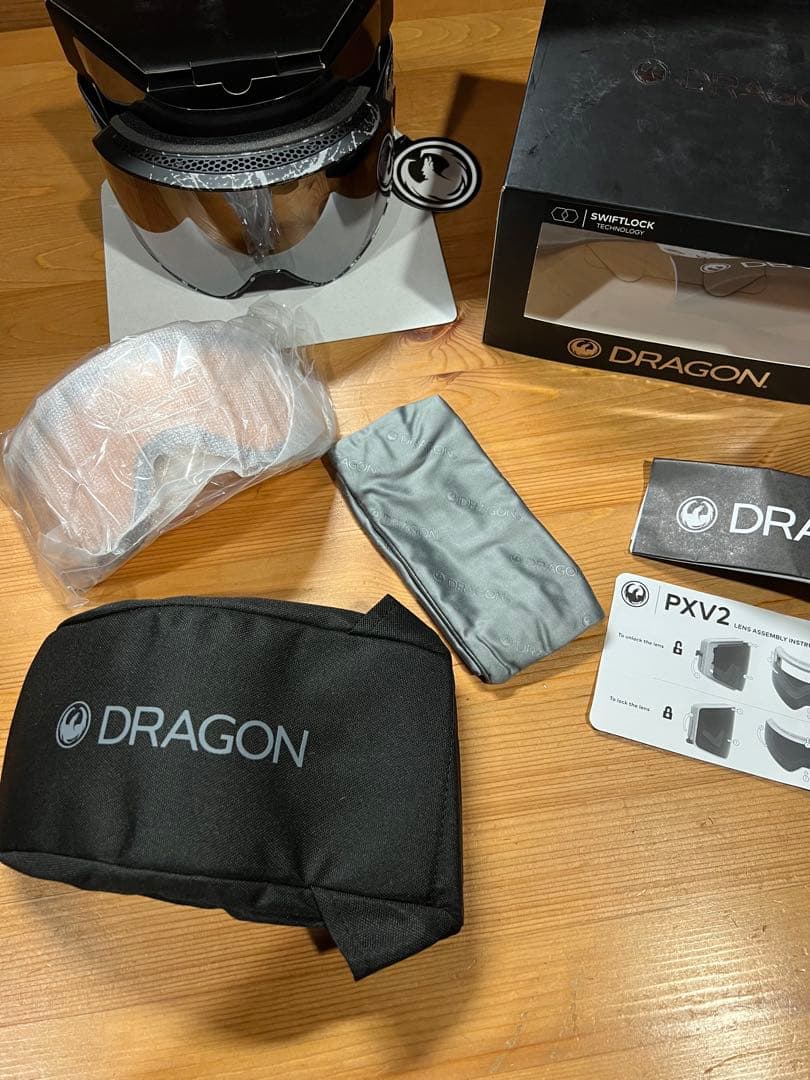 DRAGON ゴーグル DR PXV 2 ボーナスレンズ付き 048 未使用品