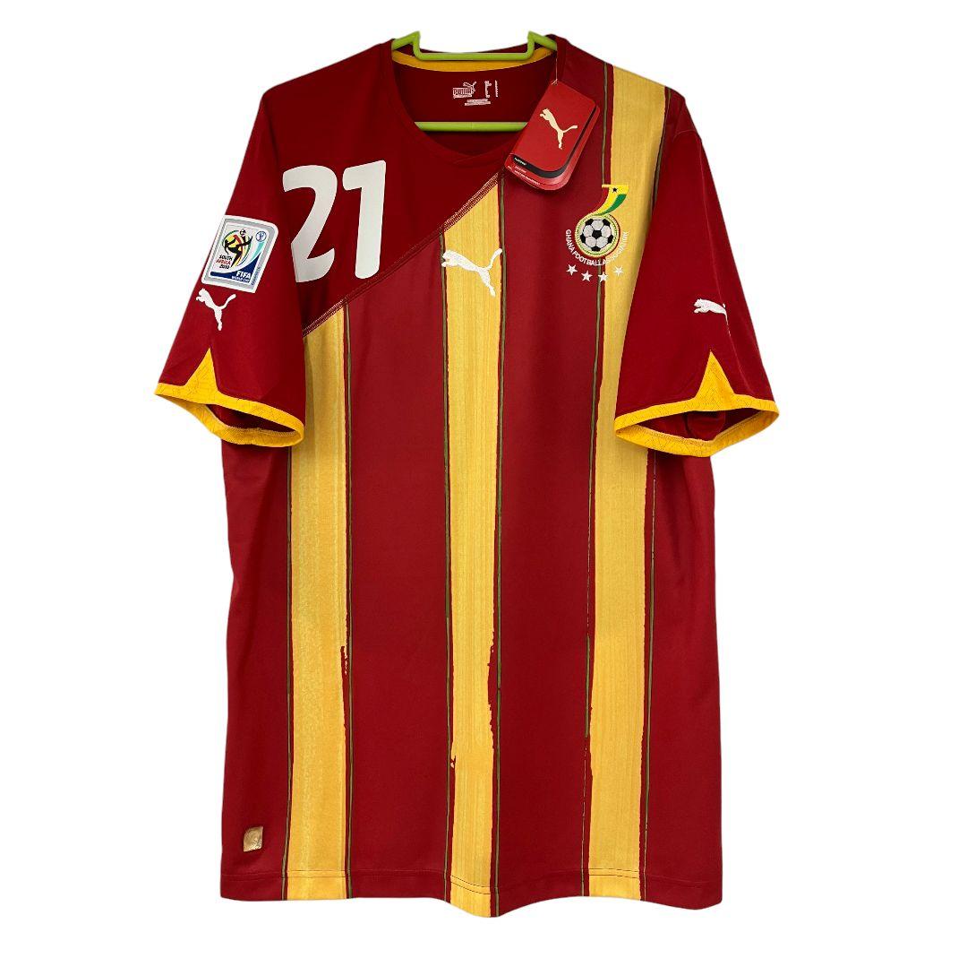 10-11 ガーナ代表　クワドォー・アサモア　PUMAオフィシャルユニフォーム