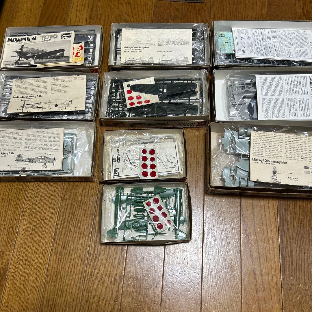 プラモデル 1/72 日本陸軍・航空自衛隊戦闘機 まとめ売り