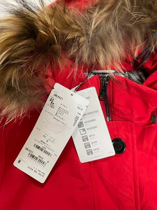 新品M 9.3万円　マンシングウェア  発熱　モバイルサーモ搭載　中綿撥水コート