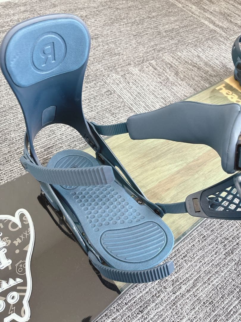 90美品❗️超豪華❗️HEAD×RIDE スノーボードセット★157cm+ビン付