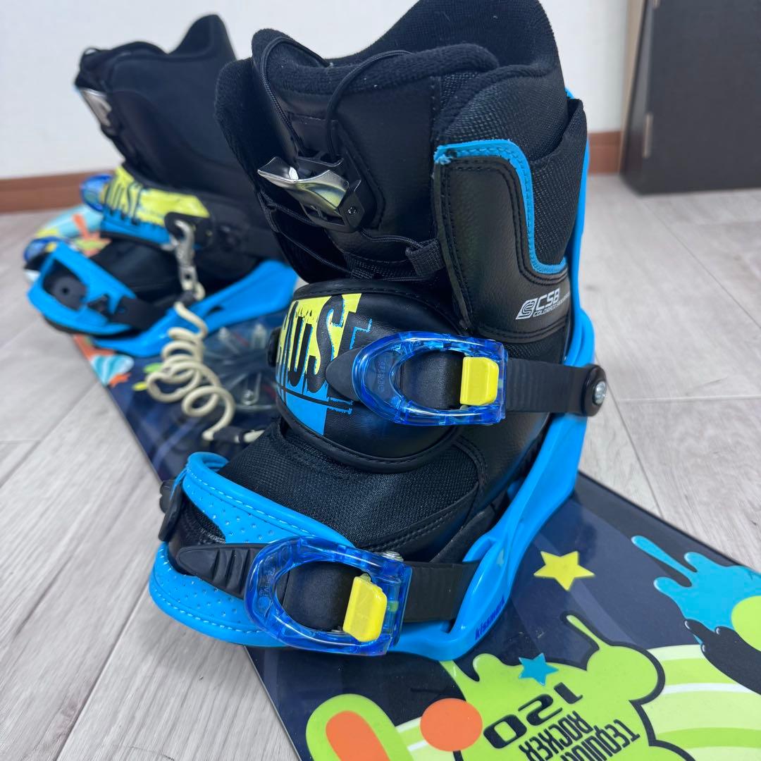 kissmark ジュニアスノーボードセット 120cm