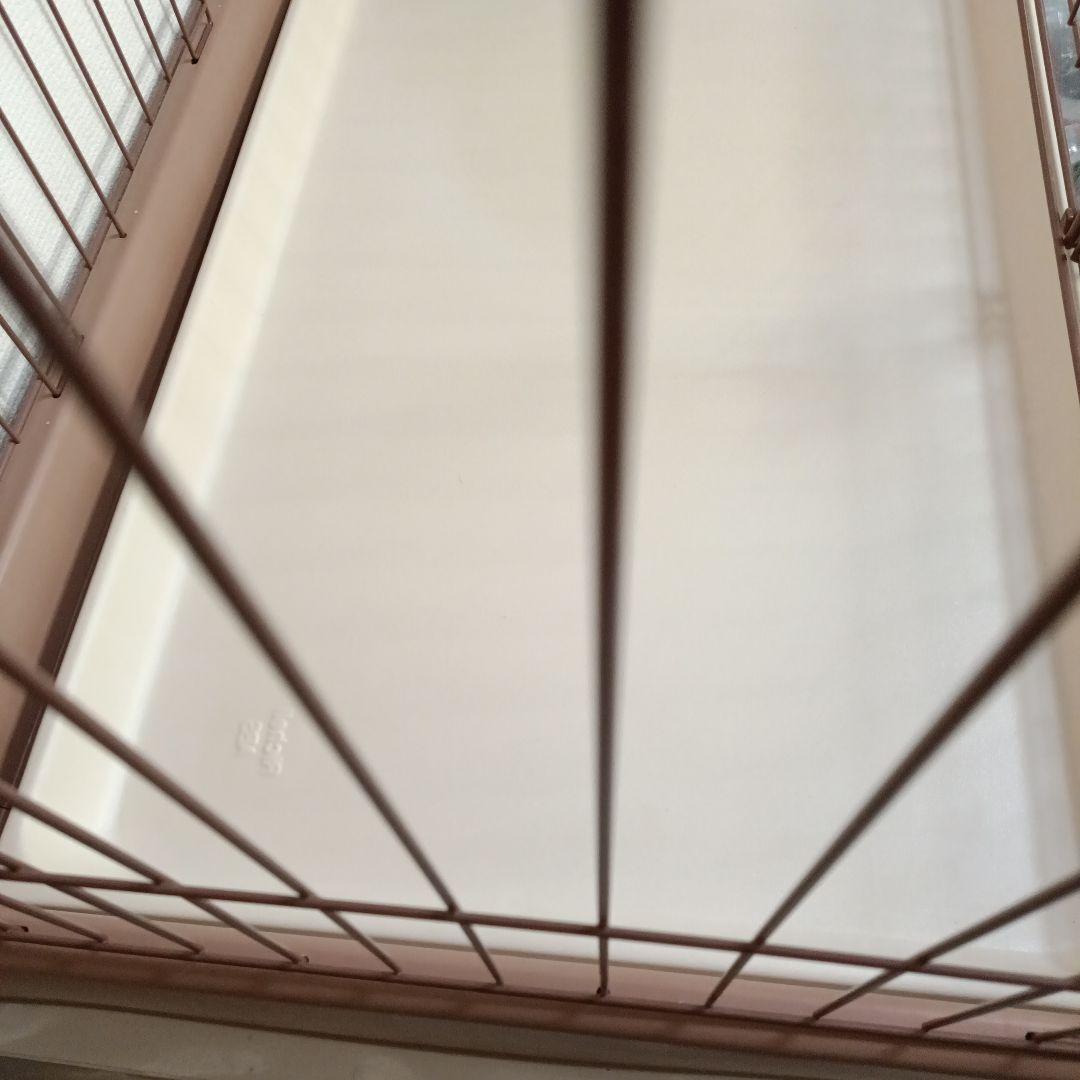 リッチェル ペット用 お掃除簡単サークル 90cm x 60cmブラウン【美品】