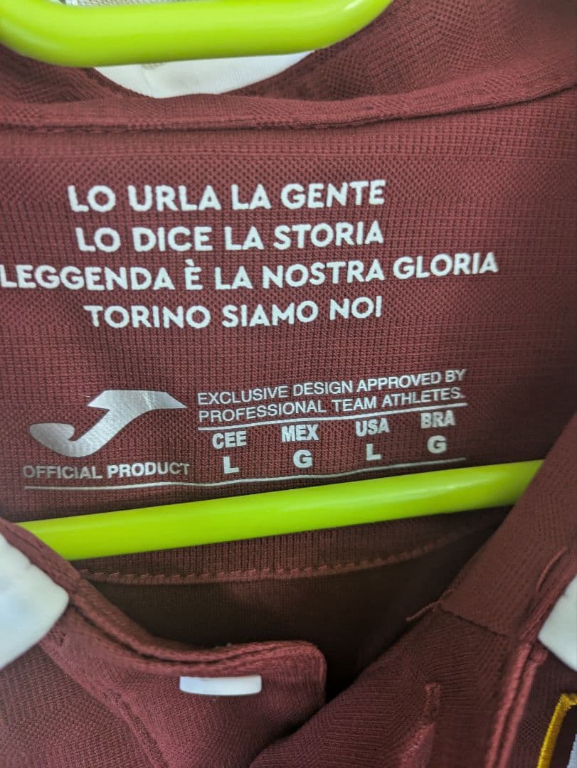 トリノ　19-20シーズン　ホームユニフォーム