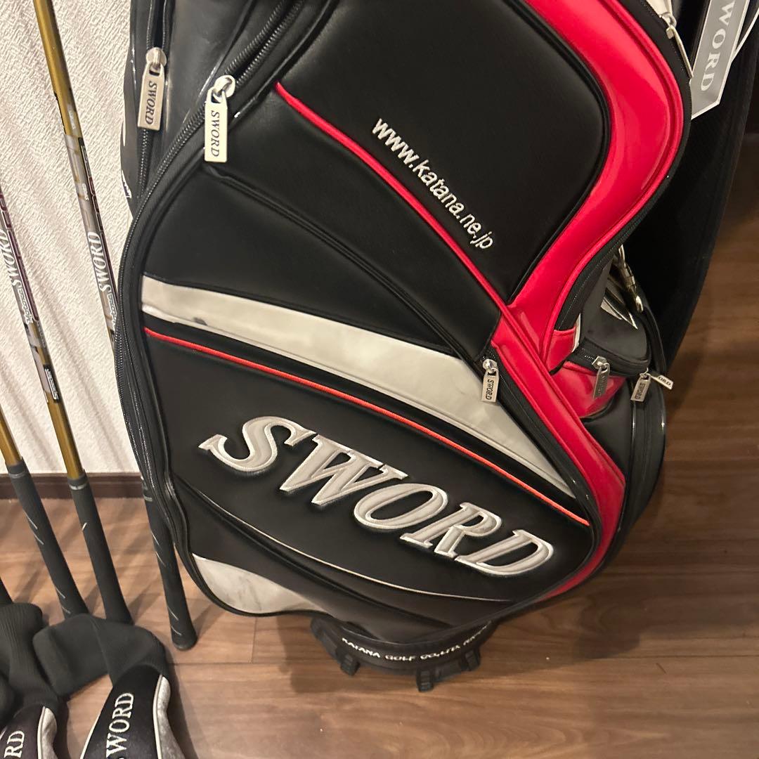 スウォード　メンズS R カタナ　右利き　13本　ゴルフセット