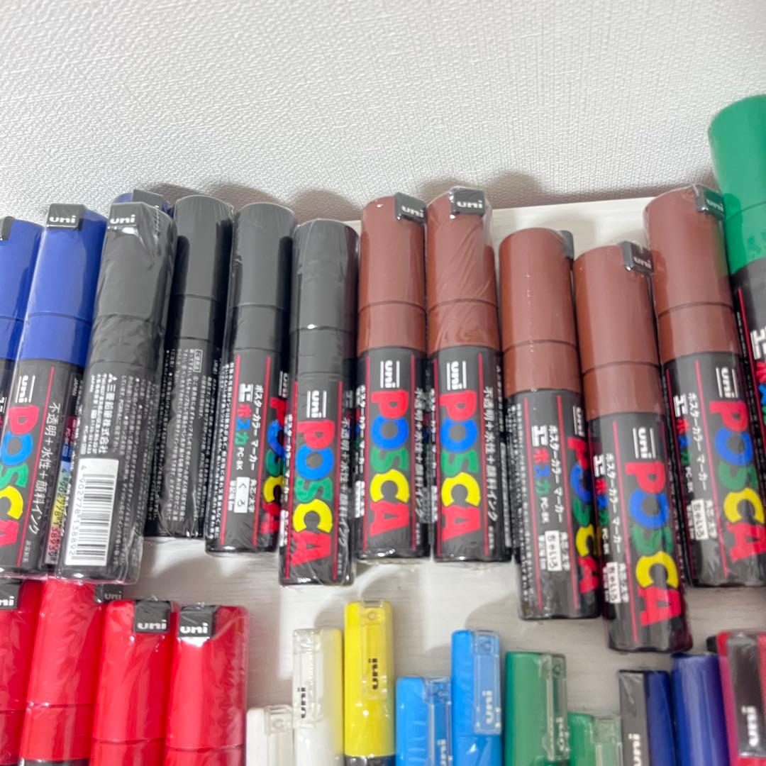 【新品未開封】フィルム付き POSCA ポスカ 約100本