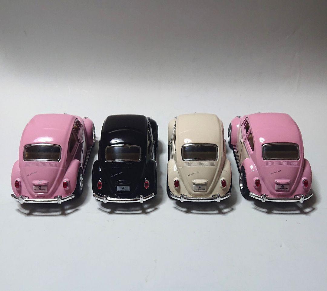 キンスマート 1/32 フォルクスワーゲンビートル4種セット 新品未使用保管品