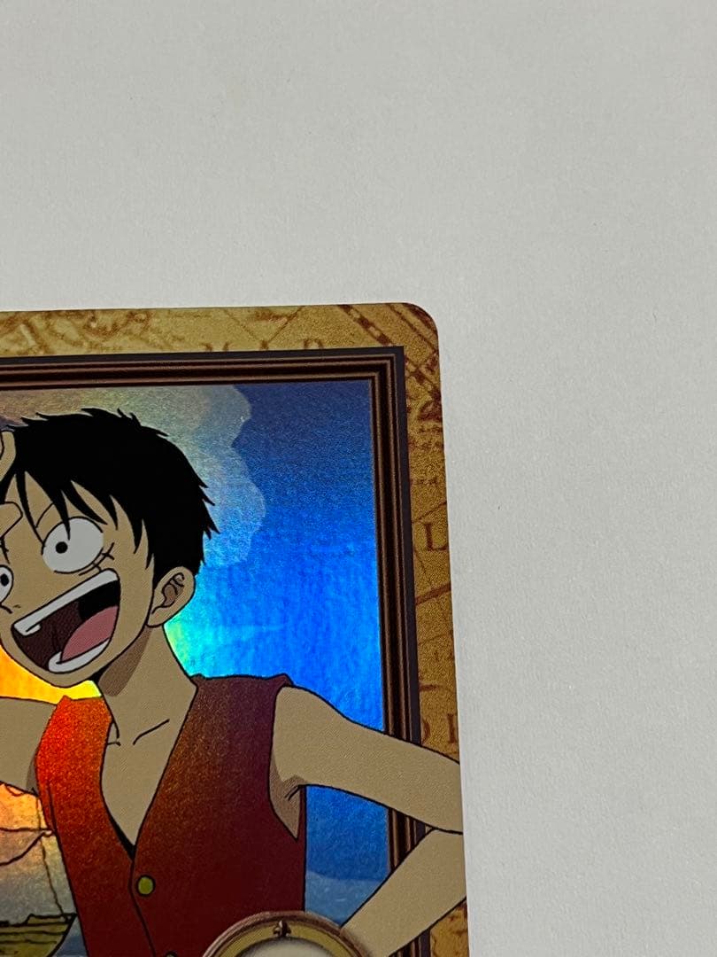 ワンピース　カードダス ハイパーバトル C01 ルフィ キラ　未来の海賊王