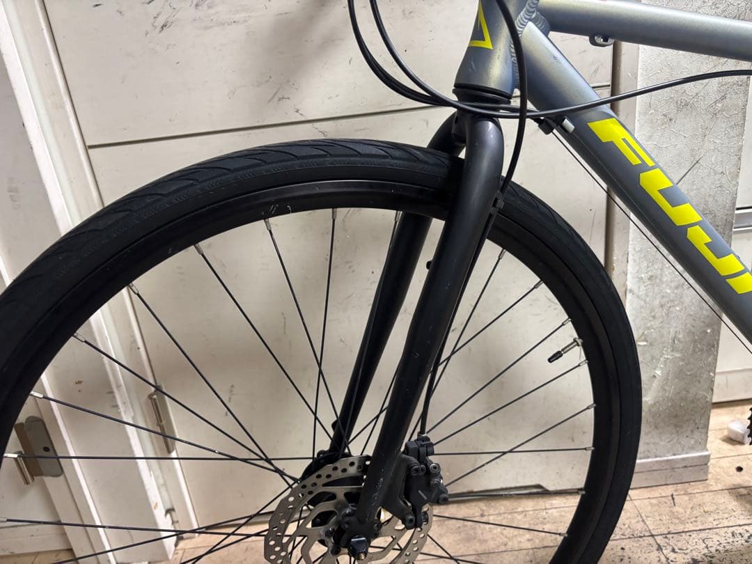 ❃︎T-R( ¨̮ )❥︎❥︎ FUJI RAIZ DISK グレー クロスバイク