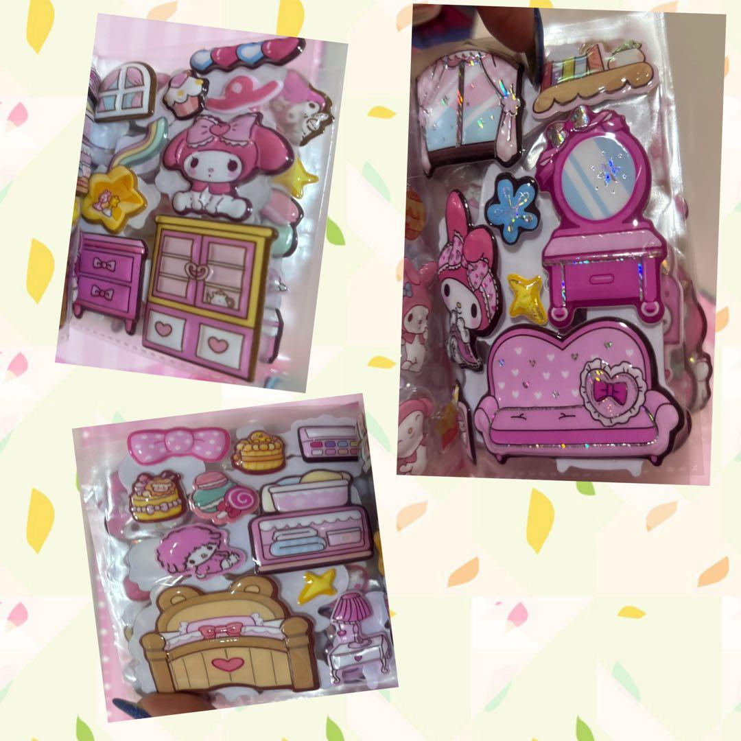 シール帳完成品　ポンポンドロップシール