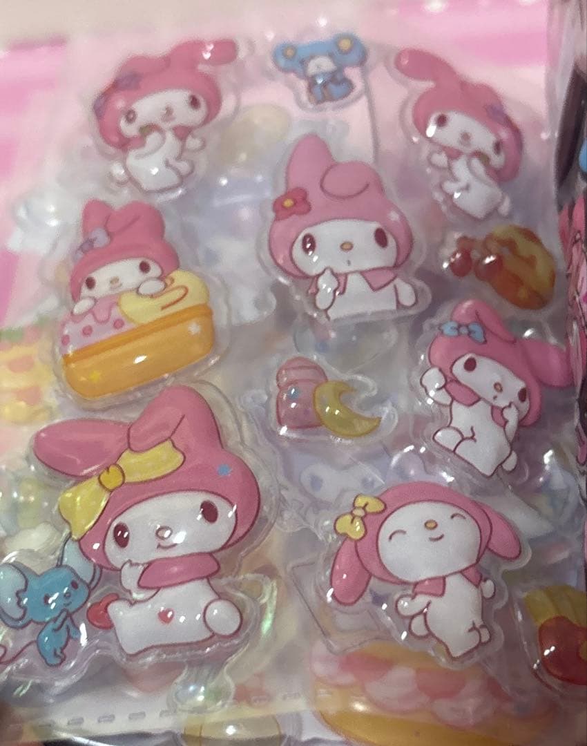 シール帳完成品　ポンポンドロップシール