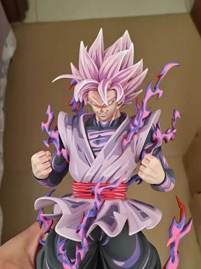 ドラゴンボール 超サイヤ人ロゼ 孫悟空 未塗装 樹脂 フィギュア