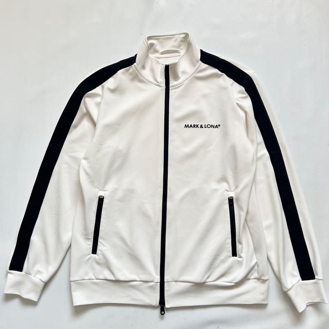 MARK&LONA マークアンドロナ　トラックジャケット　メンズ　サイドロゴ　L