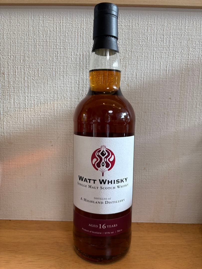 希少WATT WHISKY 16年 ハイランドシングルモルトウイスキー