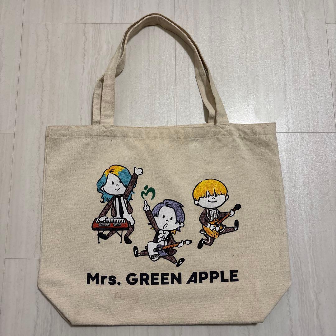Mrs.GREEN APPLE ゼンジン未到とリライアンス　トートバッグ　ミセス