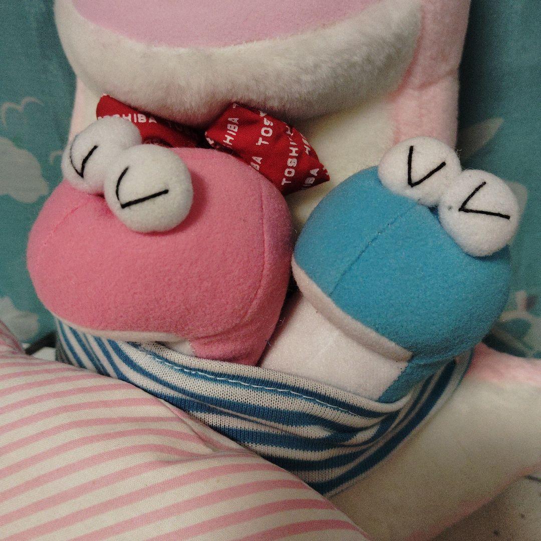 TOSHIBA 東芝　レトロ　ふぁーミー　ぬいぐるみ