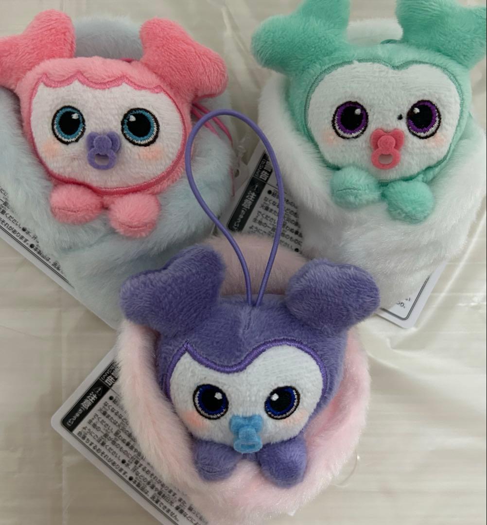 GIGO TWICE おくるみマスコット　サナ　ミナ　モモ　ミサモ