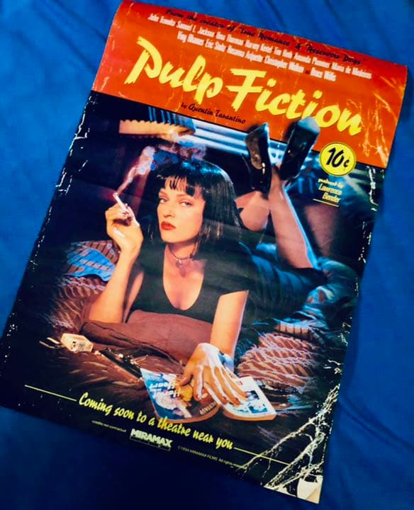 映画パルプ・フィクション　当時物ビンテージ本物ポスター　タランティーノ監督
