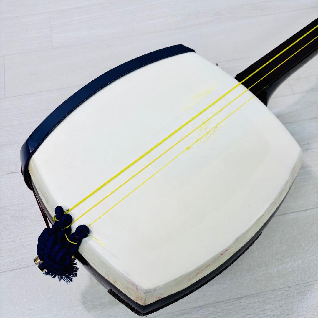 【美品】津軽三味線 太棹 リュック型ハードケース付き
