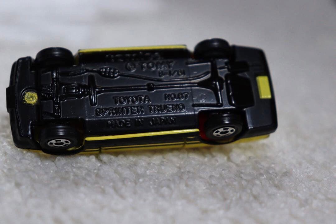 日本製　トミカ　トヨタ　スプリンター　トレノNO.67 箱無し