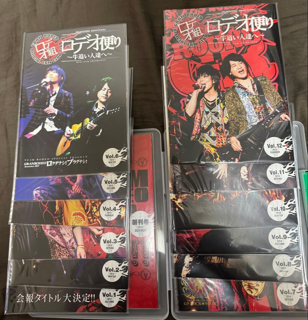 GRANRODEO 会報 ロデオ組 ロデオ便り 創刊号、No.1〜24