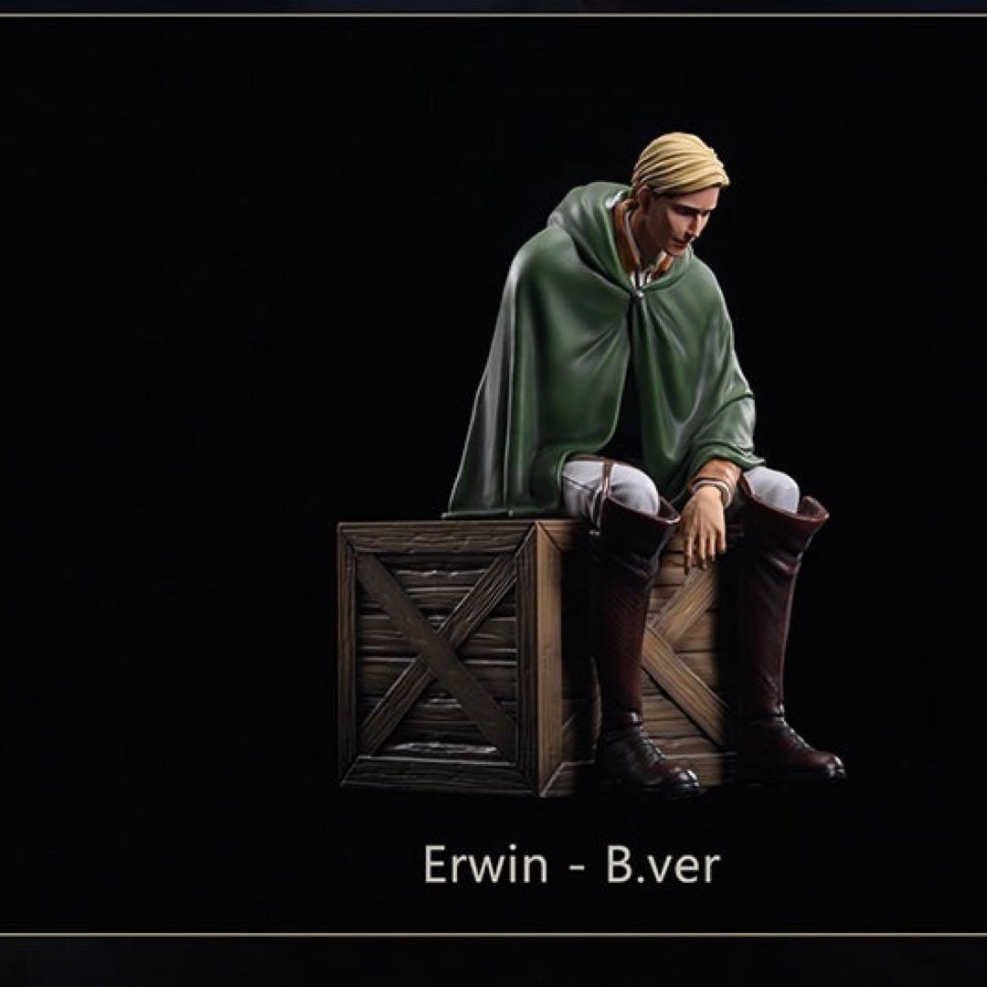 進撃の巨人 エルヴィン・スミス ガレージキット ガレキ スタチュー⑤